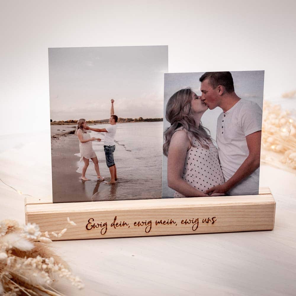 Star Cutouts SC134 Fotoaufsteller Mit Strandpärchen-Motiv – Aus Stabiler Pappe, Freistehend Mit Stütze